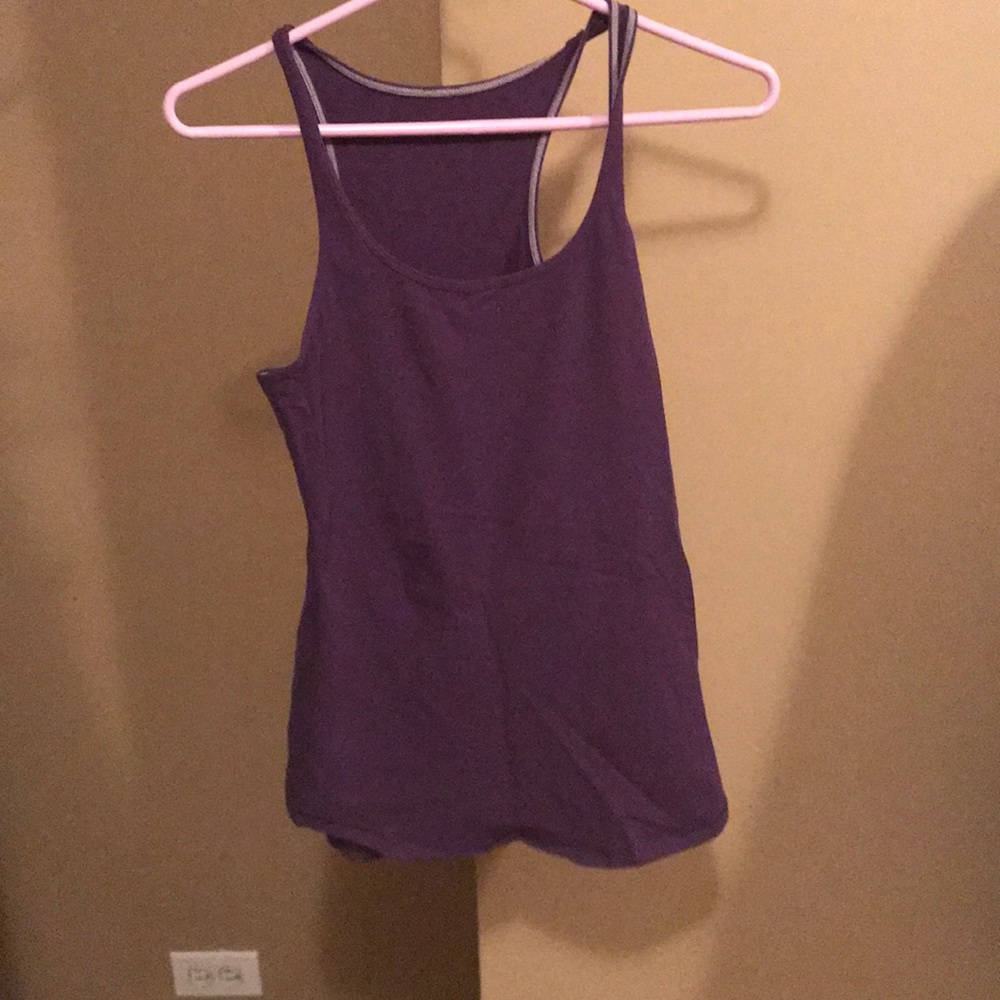 Lululemon purple workout tank